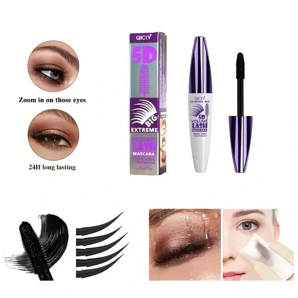 5D Extreme Big Volume Lash Mascara - Black, NEW